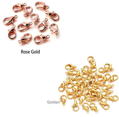 Honbom Claw Clasp Jewellery Making Lobster & Hook /Finding Fastener for Art Craft 50Pc