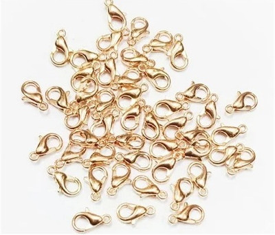 Honbom Jewellery Making Claw Clasps Lobster Hooks/Art & Craft/Findings Fasteners 100Pc