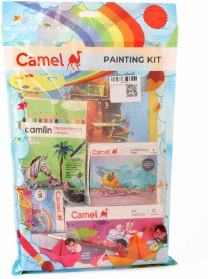 Camlin PAINTING KIT FOR STUDENTS (MULTICOLOR)