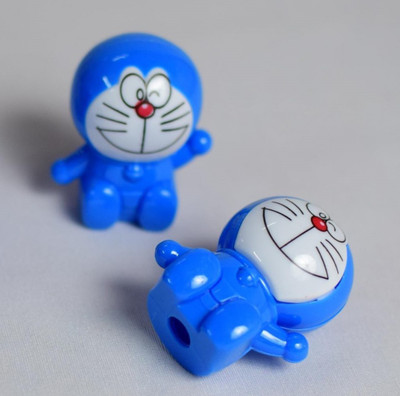 YuNiesto Doraemon Pencil Sharpener Sharpeners(Set of 2, Blue)
