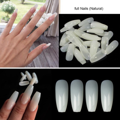 KA-KAIASHA PERFACT BEAUTY PRODUCT 100 PCS ARTIFICIAL AND GLUE (PACK OF 1) WHITE(Pack of 100)