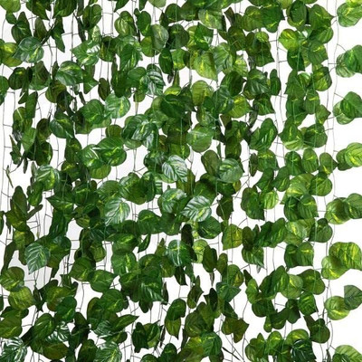 well art gallery Artificial Plant(243 cm, Green)
