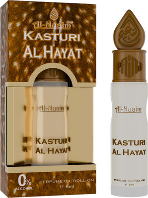 Al-Nuaim E-Series Kasturi Al Hayat Attar Roll On - Pack Of 1 (6ml) Floral Attar(Floral)