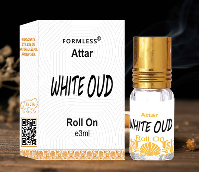 FORMLESS White Oud 3ml Roll On Floral Attar(Oud (agarwood))