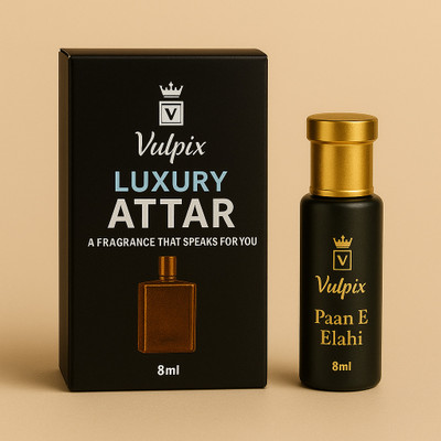 VULPIX Premium Paan-E-Elahi Luxury Attar for Men & Women – Long Lasting 8ml Perfume Oil Floral Attar(Tuberose/Rajniganda)
