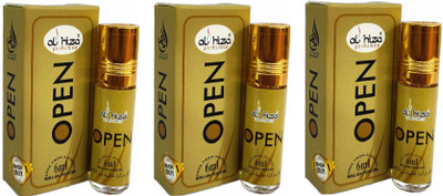 Al Hisa Original Open scent Roll on Attar Pleasant smell Aroma Long Lasting Fragrance 3 Floral Attar(Oud (agarwood))