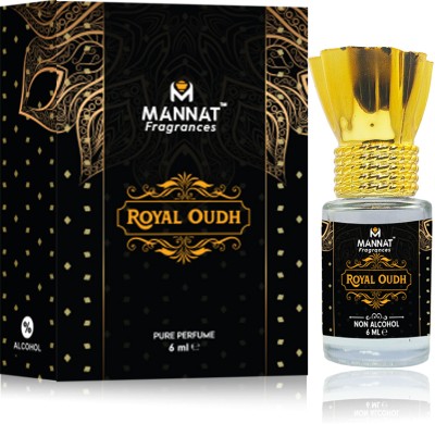 Mannat Royal Oudh Luxury Attar, Concentrated Perfume, No Alcohol, Unisex, Long-Lasting Floral Attar(Floral, Sandalwood, Oud (agarwood))