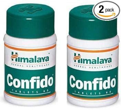 HIMALAYA Confido Tablets 60TAB(PACK OF 2)(Pack of 2, 120 Tablets)