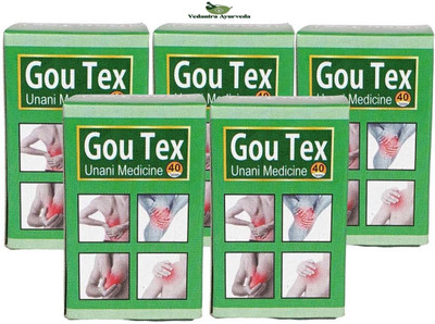 VEDANTRA AYURVEDA Gou tex tablet for pain relief Tablets(5 x 40 Units)