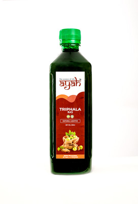 Ayah Triphala Ras: Detoxify, Digest Better, Glow Naturally.(500 ml)