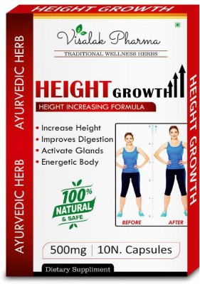 visalak pharma Height growth capsules-Speed herbal Height medicine