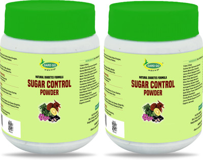 DARDGO Sugar Control Powder | Karela, Jamun, Methi, Neem Powders | Maintain Blood Sugar(Pack of 2, 240 g)