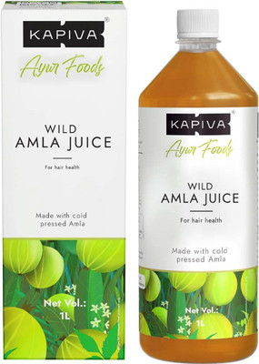 Kapiva Wild Amla Juice | For Hair Health | Made with Cold Pressed Amla(1 L)