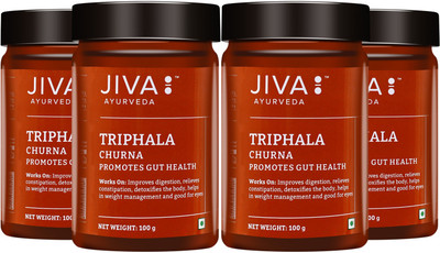 JIVA Triphala churna 100 g(Pack of 4, 400 g)
