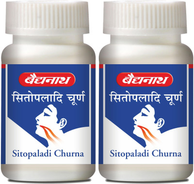 Baidyanath Sitopaladi Churna | Supports Healthy Respiratory System & Provides Nutrition and Energy for Digestion |(Pack of 2, 60)