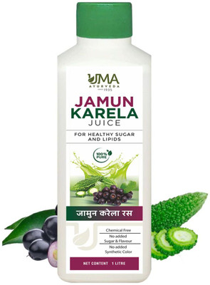 Uma Ayurveda Jamun Karela 1000 ml Useful in Diabetes Digestive Health(1000 ml)