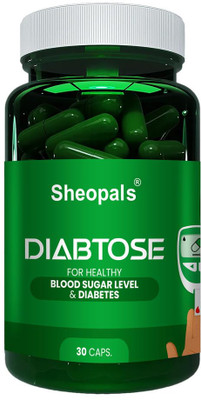 Sheopals Diabtose Capsules With Goodness Of Gudmar & Methi For Managing Blood Sugar Level(30 Capsules)