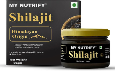 My Nutrify Herbal & Ayurveda's Shilajit Himalayan Origin Resin-20G | For Power & Stamina |(20 g)