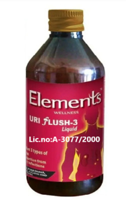 Element Uri Flush 3 Liquid (Helps disslove 3 types of urinary stone)(Pack of 2, 200 ml)