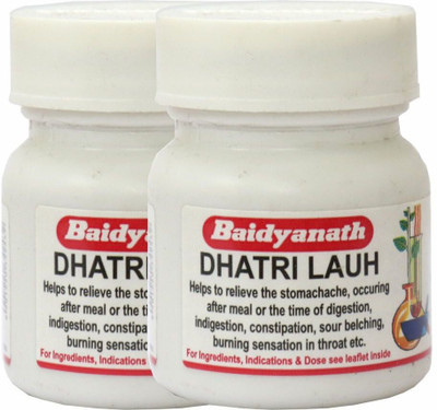 Baidyanath Dhatri Lauh-40 Tab (Pack Of 2)(Pack of 2, 40 Tablets)