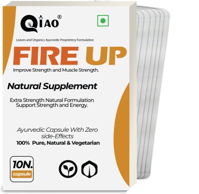 Qiao Fire Up Wellness Energy Capsule For Men ! Excellent Rejuvenating & Stamina(Pack of 7)