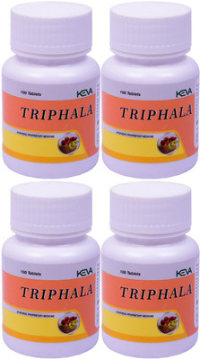 KEVA TRIPHALA TABLET(Pack of 4, 100 g)