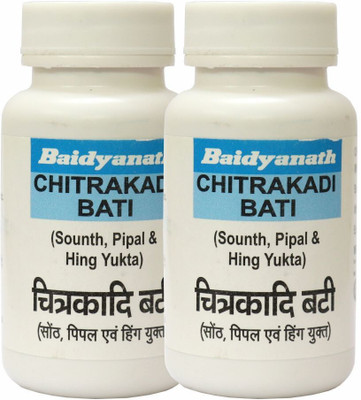 Baidyanath Chitrakadi Bati-200 Tab (Pack Of 2)(Pack of 2, 200 Tablets)