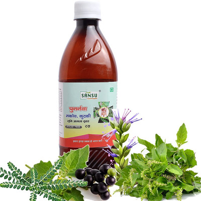 Sansu Punarnava Makoy & Kutki with Bhumi Amla Juice (500ml.)(500 ml)