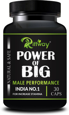 Riffway Power Of Big _ Herbal Formulation Stamina Capsule For Better Strength(30 Capsules)