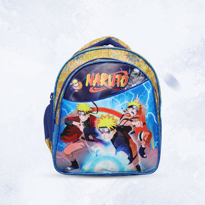 Little Munchkins Naruto Character School Bag – Perfect for KG, Nursery, and Class 1 28 L Backpack(Blue)