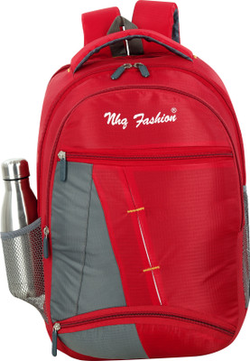 NHQ FASHION Medium 25 L Backpack(Red)