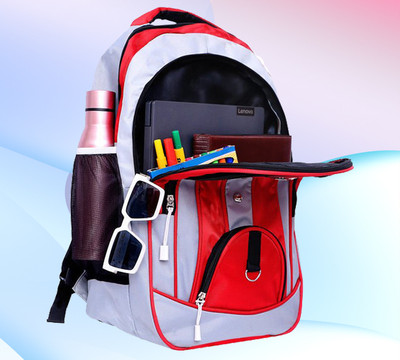 Reprox Latest Men Laptop Fancy Waterproof Backpacks 30 L Laptop Backpack(Red)