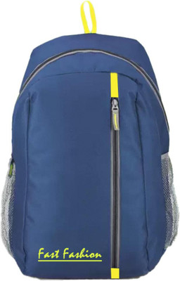 Fast Fashion PP_001BLUE_10_12 22 L Backpack(Black)