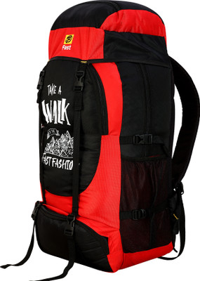 Softmax rucksack bags 65L travel bag for men tourist for travel backpack for trekking 65 L Backpack(Red)