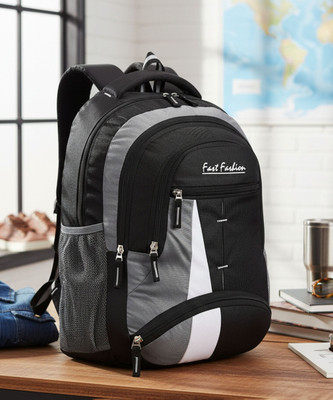 xfast 30L Laptop Backpack Medium Bagpack school college laptop travel bag office bag 30 L No Backpack(Black)