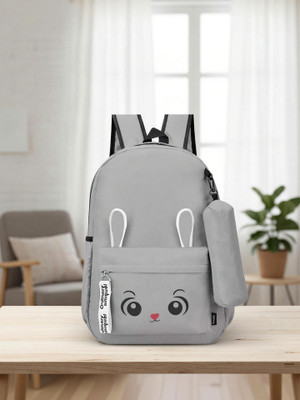 khatushyam collection GIRLS TRENDY SCHOOL / COLLEGE / CASUAL BACKPACK FOR GIRLS 30 L Backpack(Grey)