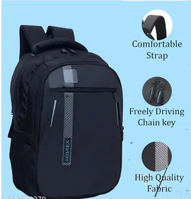 35 L Casual Lightweight Bays & Girls School Bag Laptop Bag 35 L Backpack 35 L No Backpack(Blue)