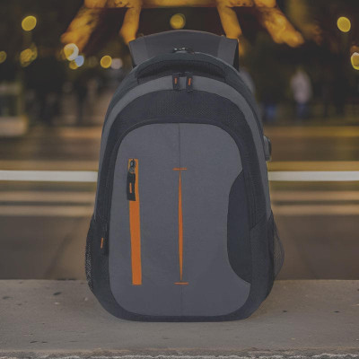 JairaJ backpack bag laptop bag school backpag(20*14) 38 L Laptop Backpack(Black)