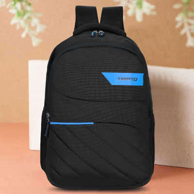 TRIPTO NEO 35 L Laptop Backpack(Black, Blue)