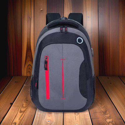 Shivra backpack for men backpack bags bagpack 34 L Laptop Backpack(Black, Grey)