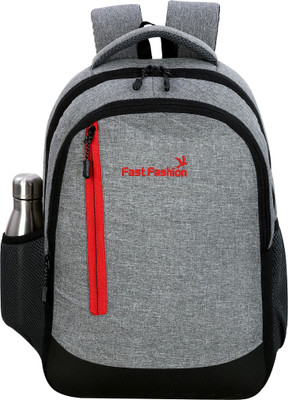 Fast Fashion 3rd_Grey0511A_11 32 L Backpack(Grey, Red)