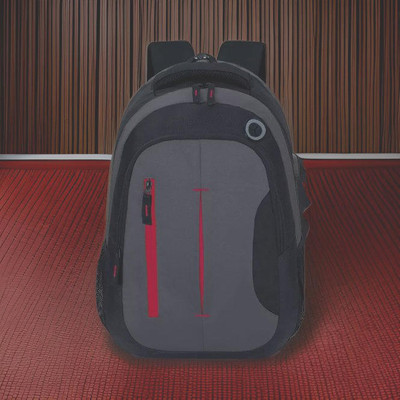 Shivra backpack for men backpack bags bagpack 34 L Laptop Backpack(Black, Grey)