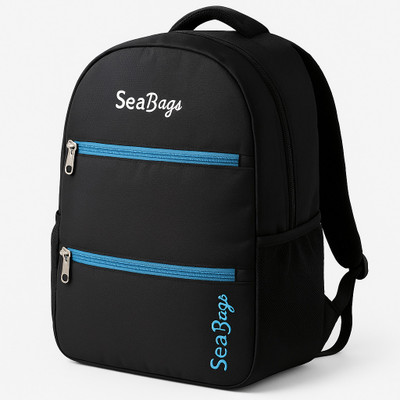 SeaBags A65 Boys And Girls Bags for College, School, Travel, Office and Daily Use 30 L Backpack(Black)
