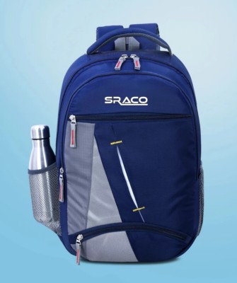 SRACO Medium 30 L Laptop Backpack Casual Laptop Backpack/Office Bag/School (Blue) 30 L Laptop Backpack(Blue, Grey, White)