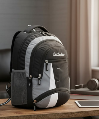 xfast Medium 25 L Backpack DAYPACK Bags Backpack for daily use library office 25 L No Backpack(Black)