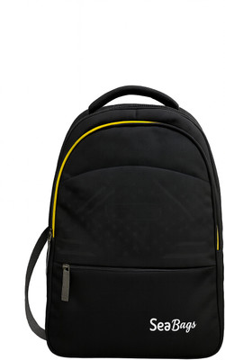 SeaBags B00/30Ltrs School/College/Office/Laptop Backpack 30 L Backpack(Black)
