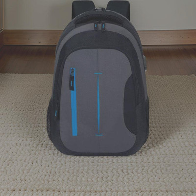 Shivra laptop Office College school backpack Bag(S-19*14) Waterproof Backpack(Black, Blue, 1307 L)