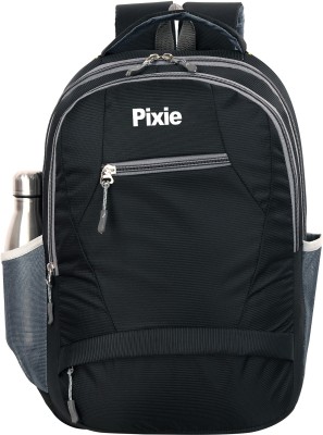 Pixie Large 40L Stylish Casual Laptop Backpack School/College Bags For Men And Women 40 L Backpack(Black)