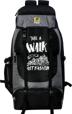 Fast Fashion Large 70 L Backpack UNISEX WaterProof Mountain Rucksack/Hiking/Trekking/ 70 L Laptop Backpack(Grey)