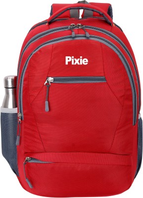 Pixie Large 40L Stylish Casual Laptop Backpack School/College Bags For Men And Women 40 L Backpack(Red)